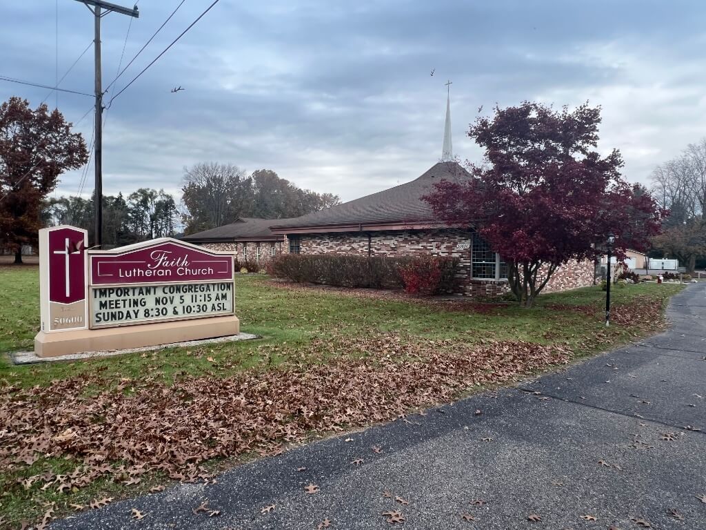 Faith Lutheran Church - 50600 Shelby Rd, Shelby Twp, Michigan 48317 | Real Estate Professional Services