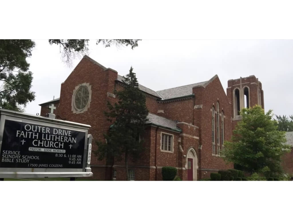 Outer Drive Faith Lutheran Church - 17500 James Couzens Fwy, Detroit, MI 48235 | Real Estate Professional Services