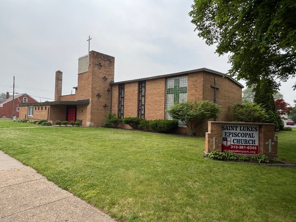 Former St. Luke's Episcopal Church - 15603 Wick Rd, Allen Park, Michigan 48101 | Real Estate Professional Services
